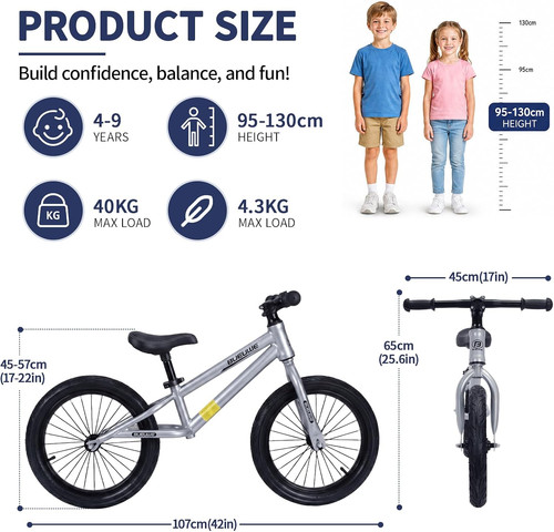 Inch balance bike for - inch, big